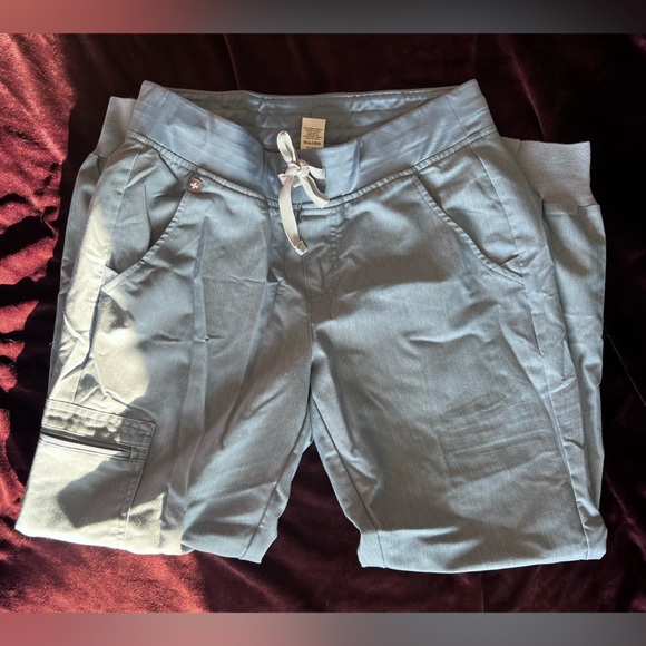 (RARE FIGS) Figs Heather Denim [HDM] Scrub set (PO#1299,1300) - Picture 5 of 10